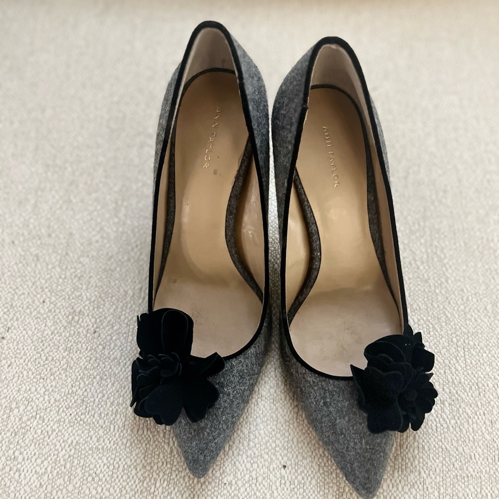 Ann Taylor Worn Once Heels!